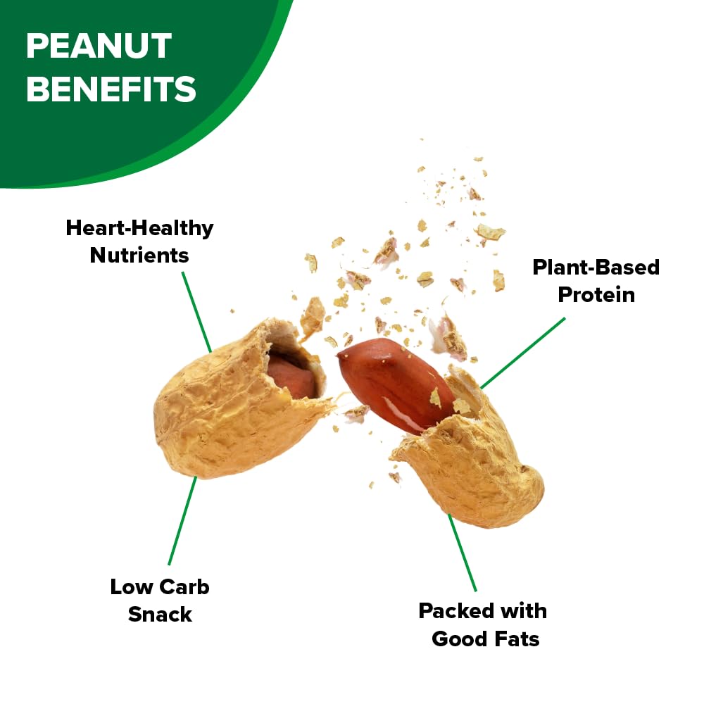 Roasted In-Shell Salted Peanuts 24 oz Bag K477