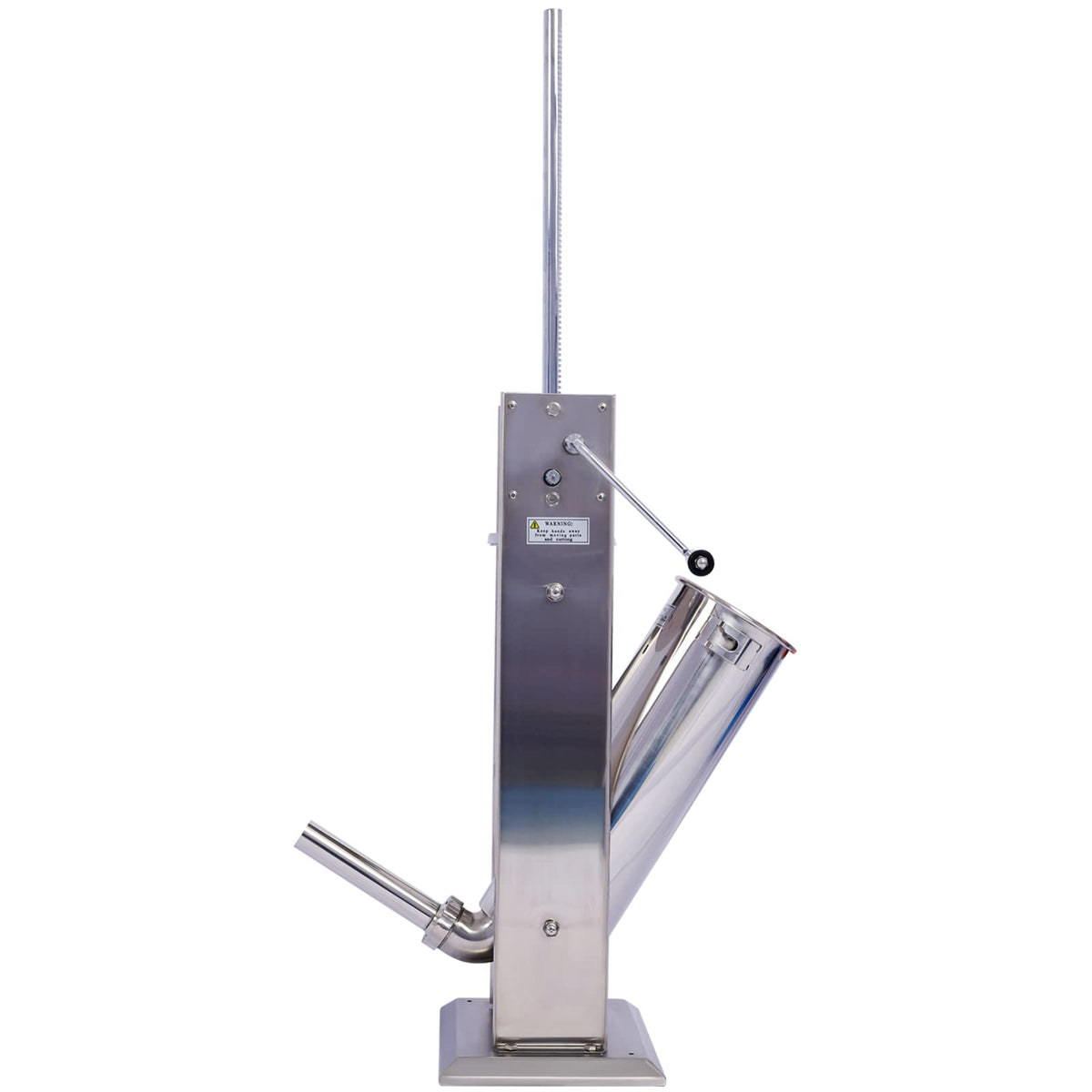 Stainless Steel 15LB Sausage Stuffer with 4 Stuffing Tubes Y523663