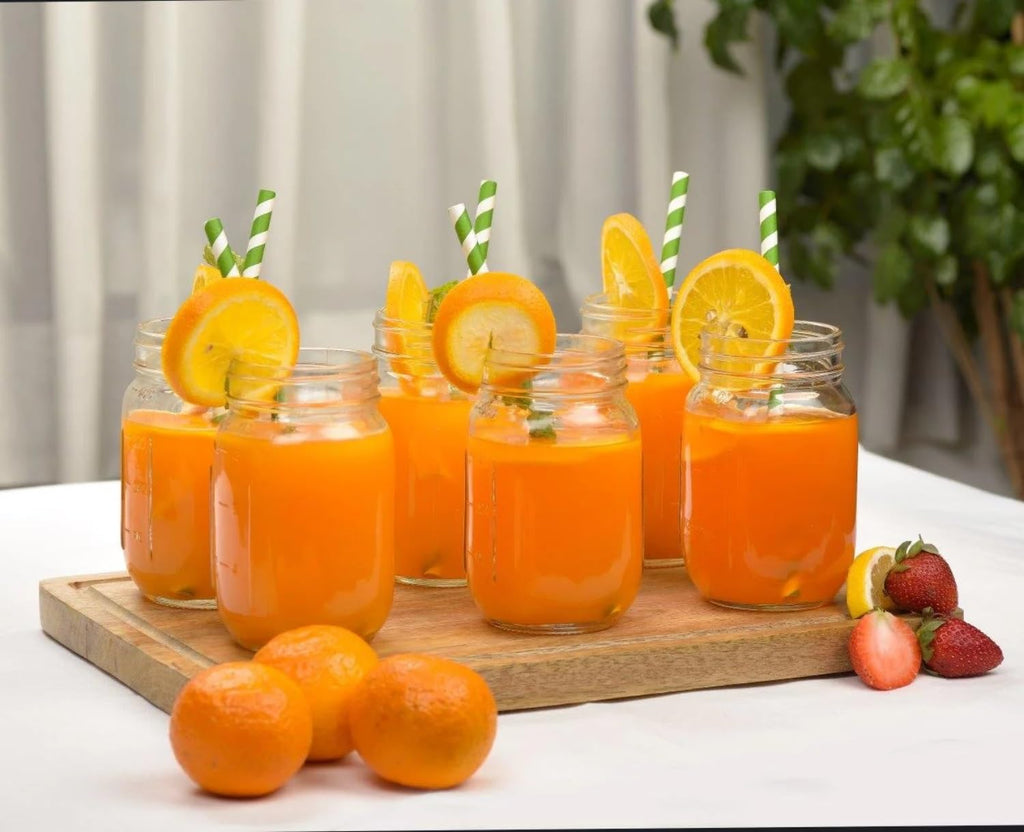 16 oz Regular Mouth Glass Mason Jars 12pk Q573