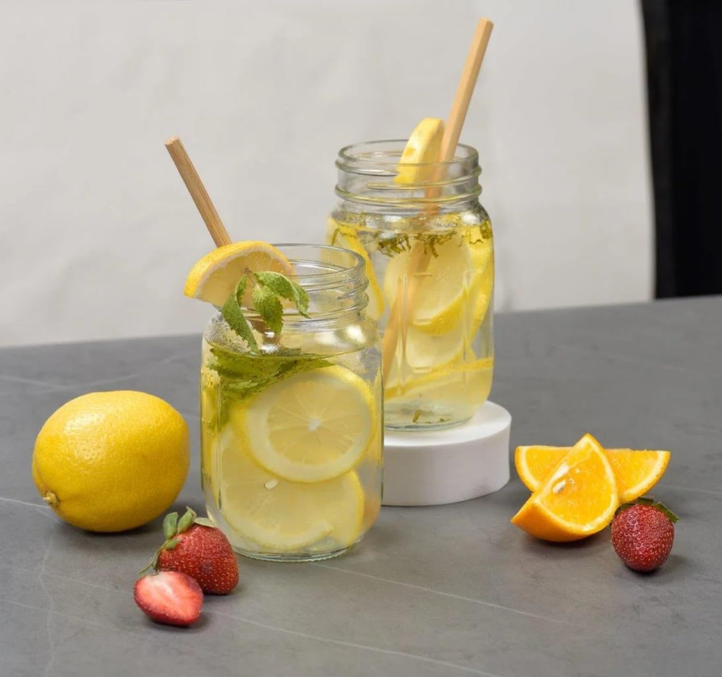 16 oz Regular Mouth Glass Mason Jars 12pk Q573