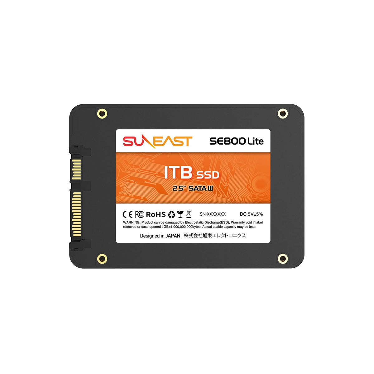 1TB 2.5 SATA III Internal Solid State Drive X76246