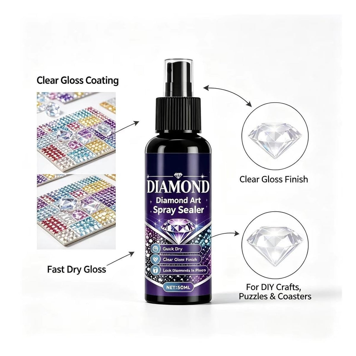 Diamond Painting Sealer Spray P55551