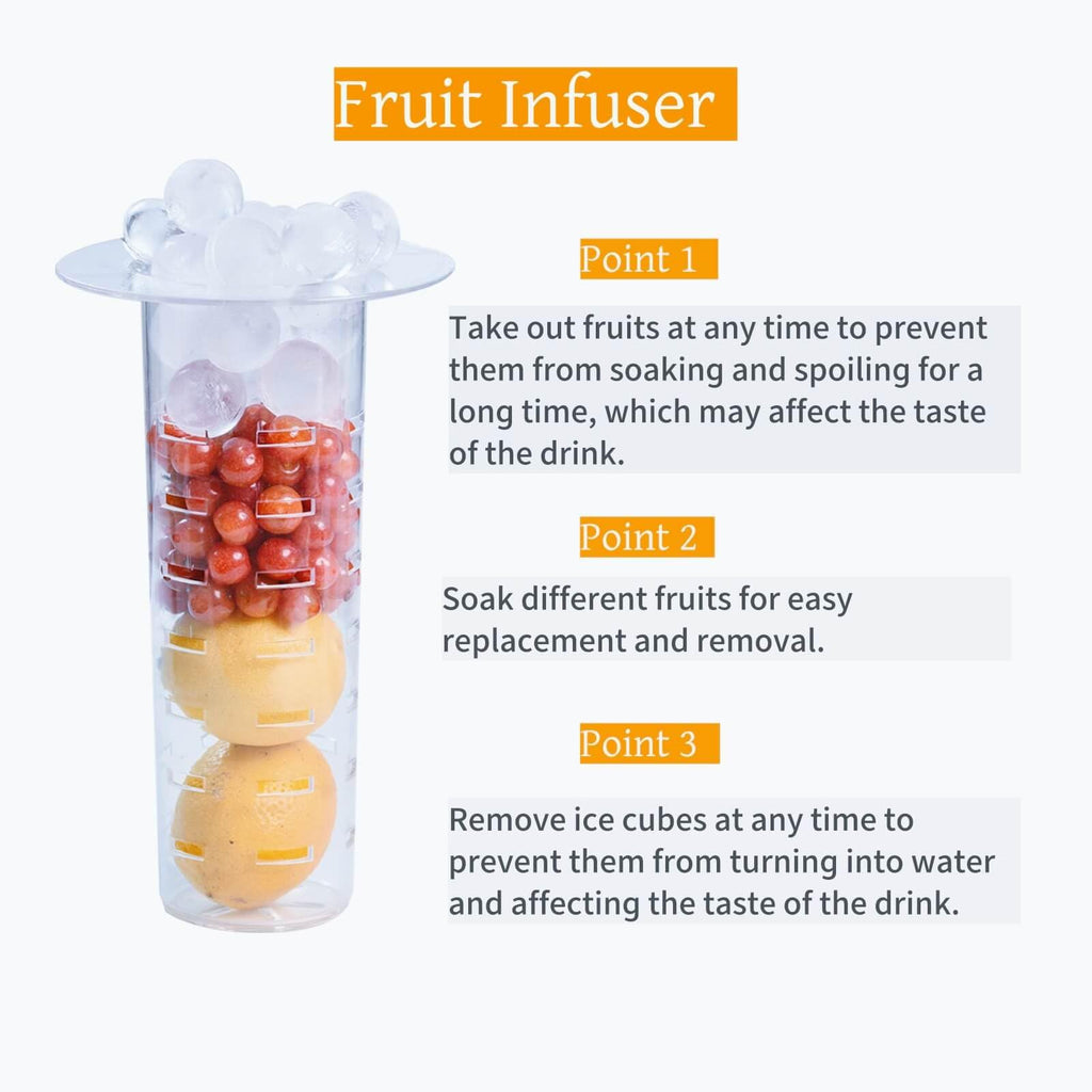 2 Gallon Drink Dispenser with Spigot and Fruit Infuser X7458