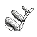 3-Tier Iron Basket B9014
