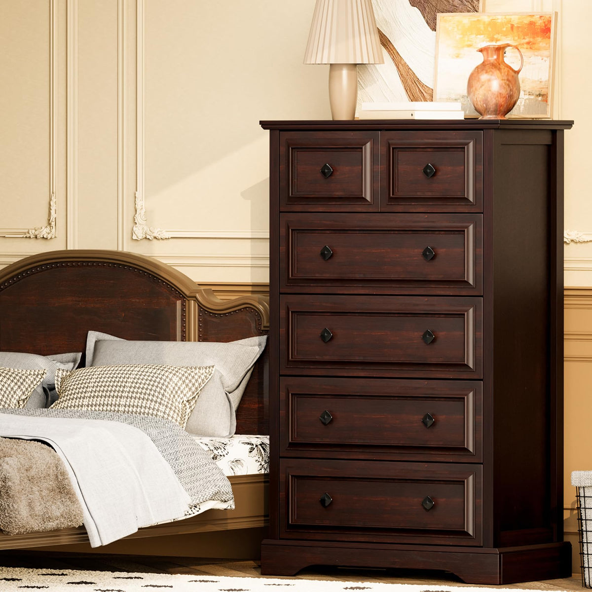 6 Drawer Cherry Dresser K84583