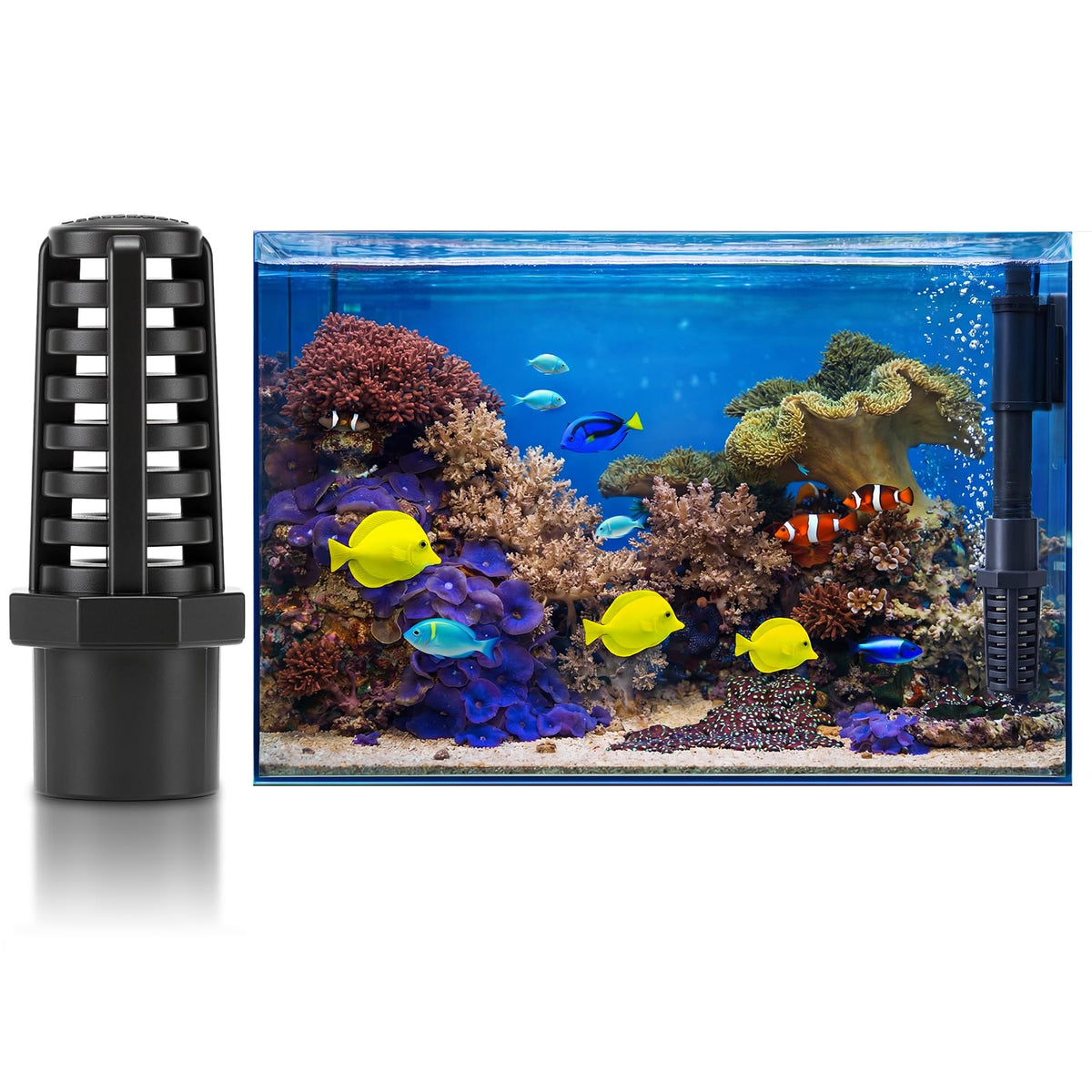 1 Inch PVC Pipe Suction Screen Strainer Aquarium Filter Intake Guard Z18151
