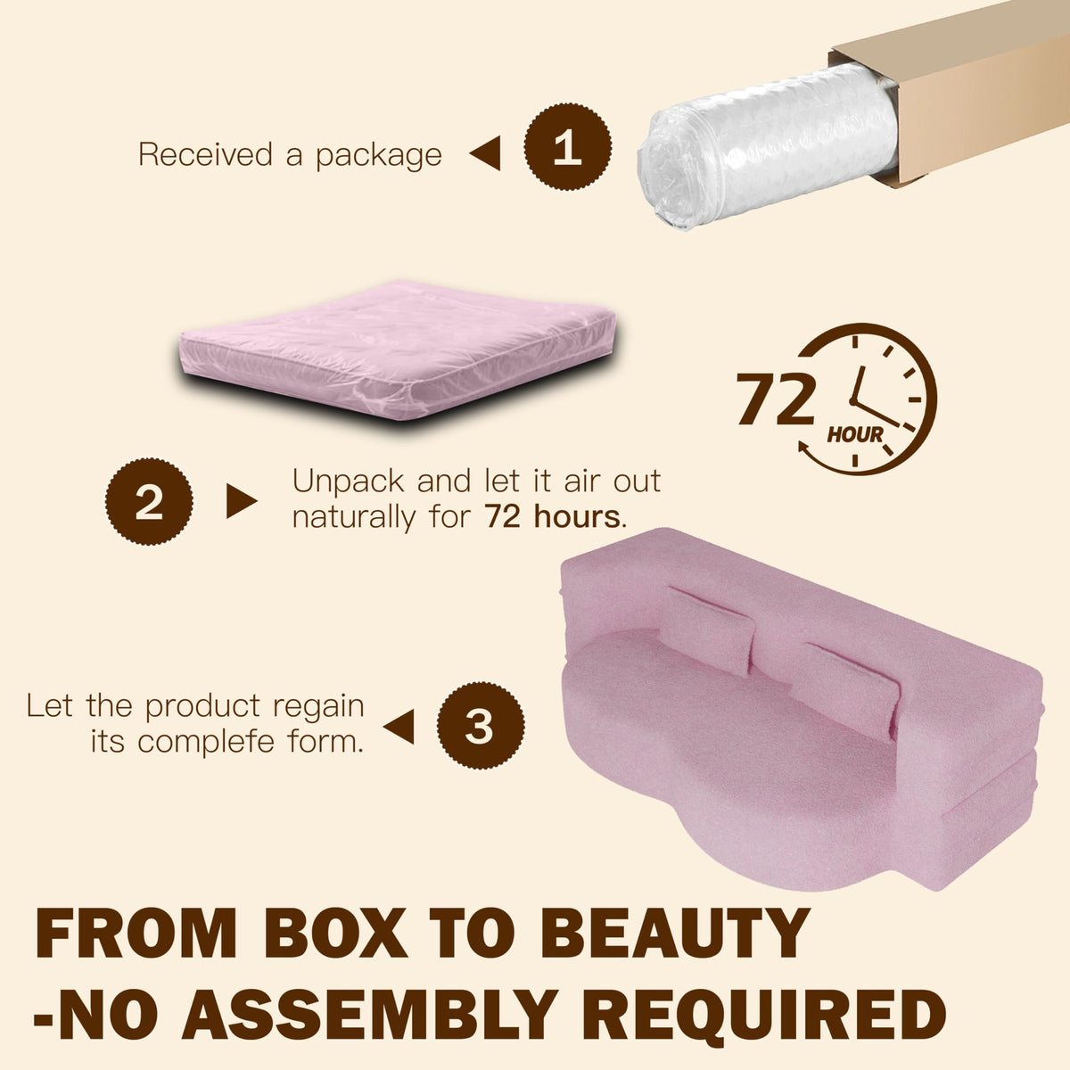 Convertible Futon Sofa Bed Q233