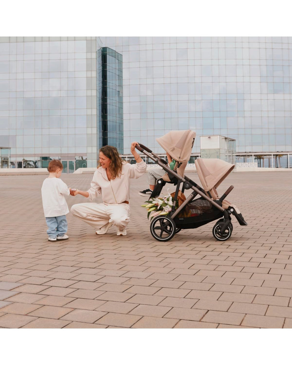 Chocolate Brown Stroller Seat G422