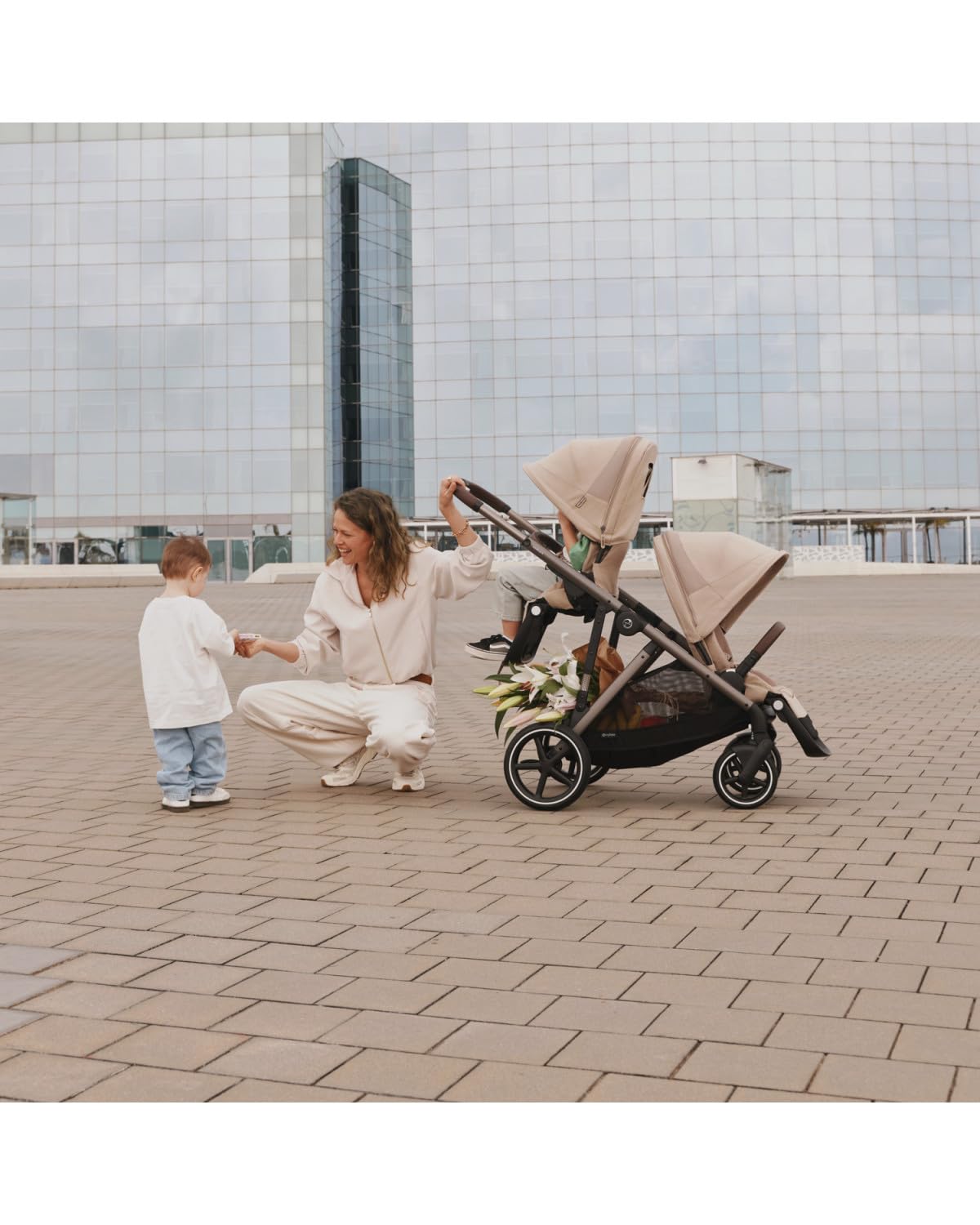 Chocolate Brown Stroller Seat G422