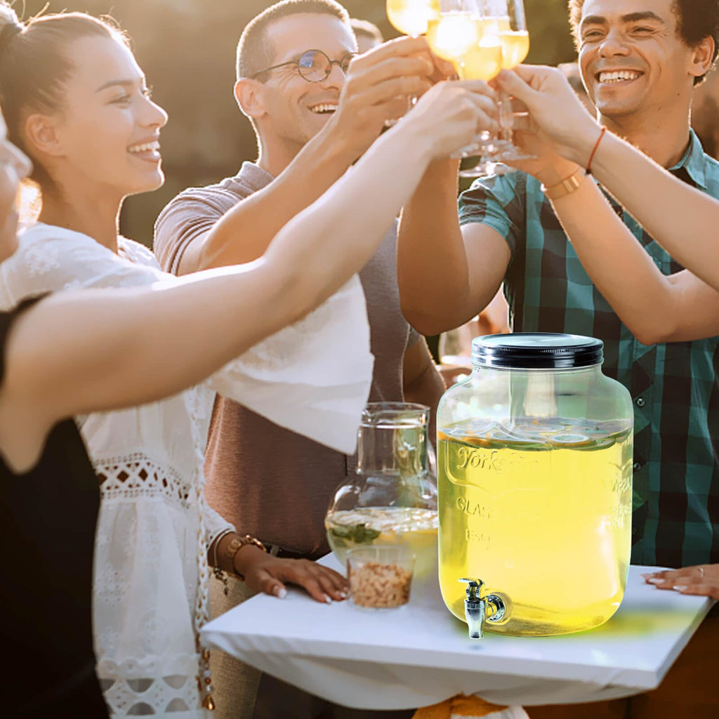 2 Gallon Drink Dispenser with Spigot and Fruit Infuser X7458