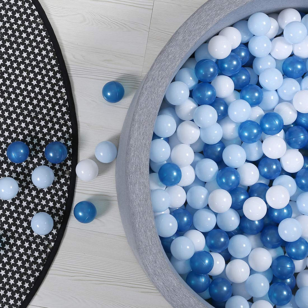 Crush Proof Non-Toxic Plastic Balls 170pcs 2.2inchs T42930