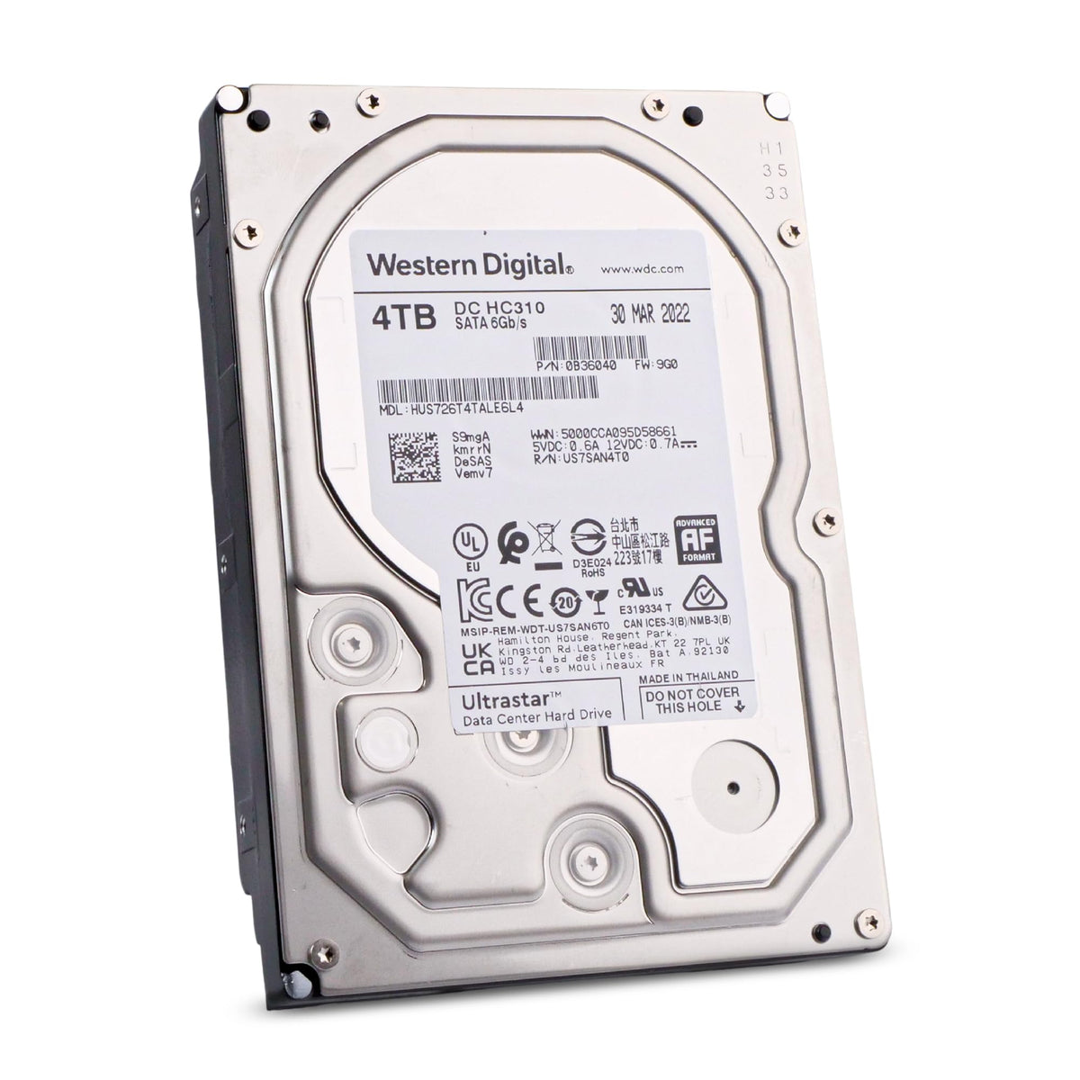 4TB 7200 RPM SATA 3.5-inch Internal Hard Disk Drive L9434