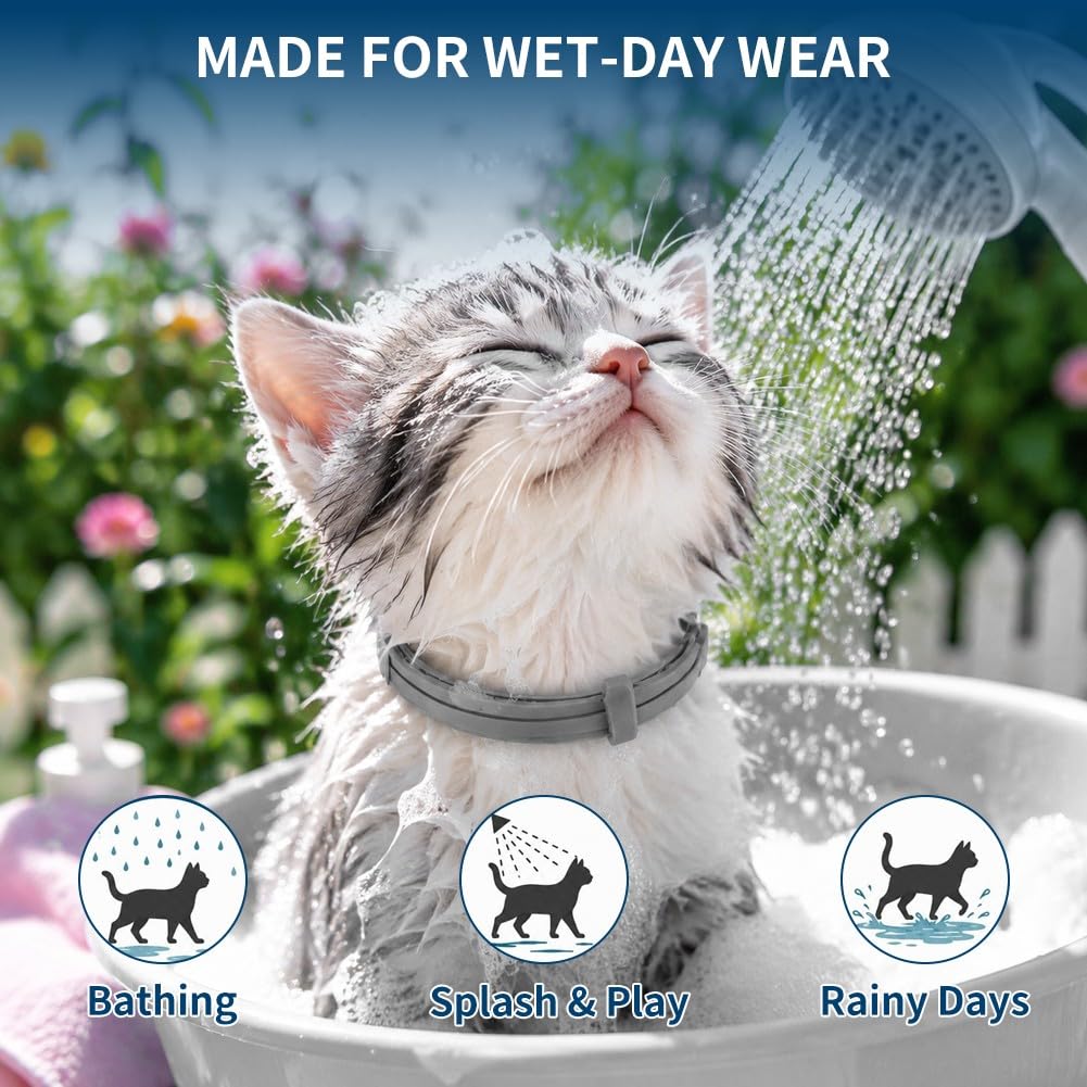 Cat Flea and Tick Collar 4 Pack O554772