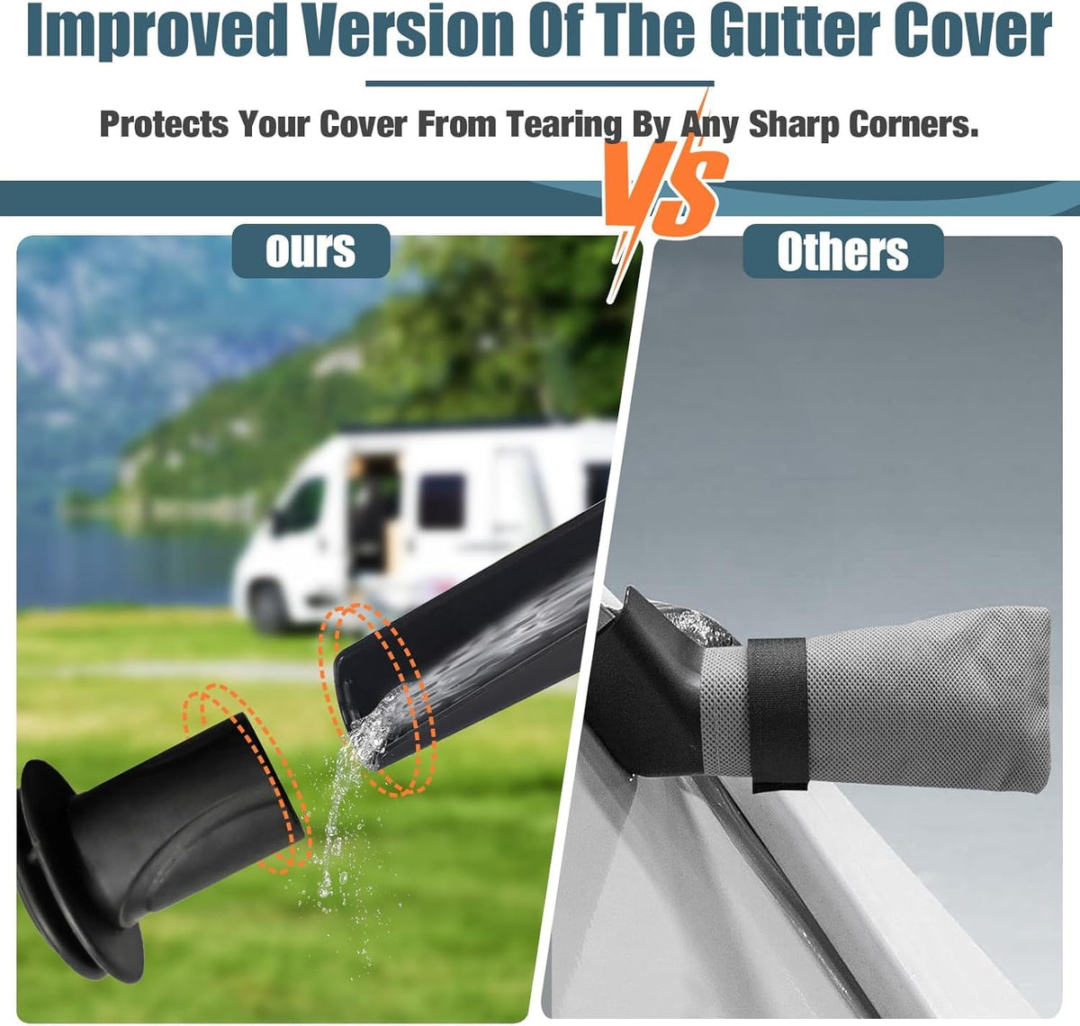8-10ft Waterproof 7 Layers Truck Camper RV Cover T8383