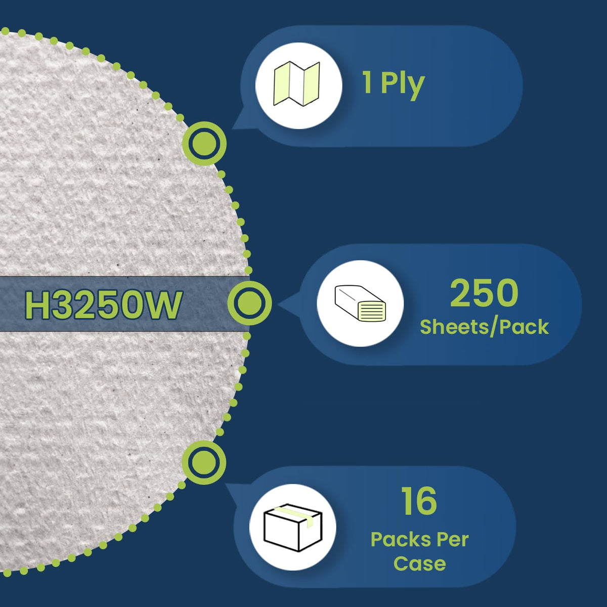 Multifold Paper Towels, White, 4,000 Sheets/Case J782