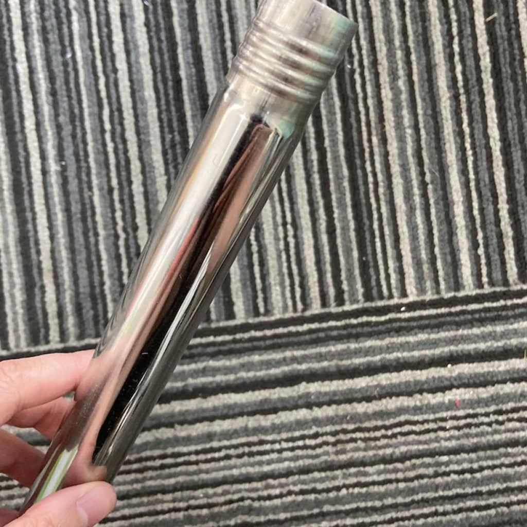 2pcs Stainless Steel Flag Pole Set 1.5m Rustproof X449339