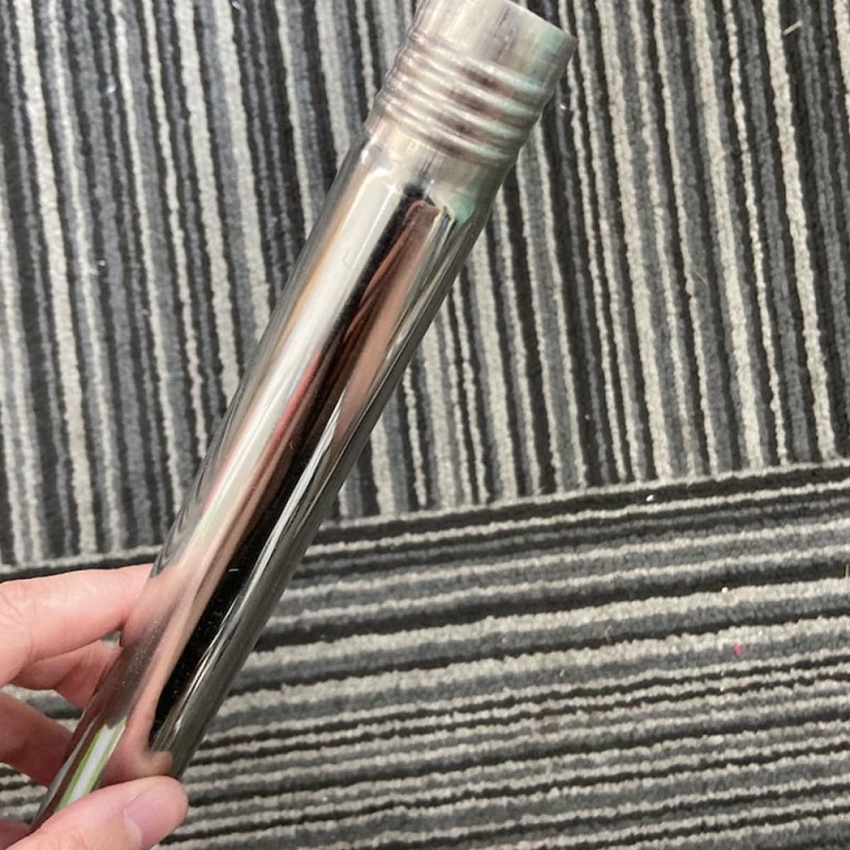 2pcs Stainless Steel Flag Pole Set 1.5m Rustproof X449339