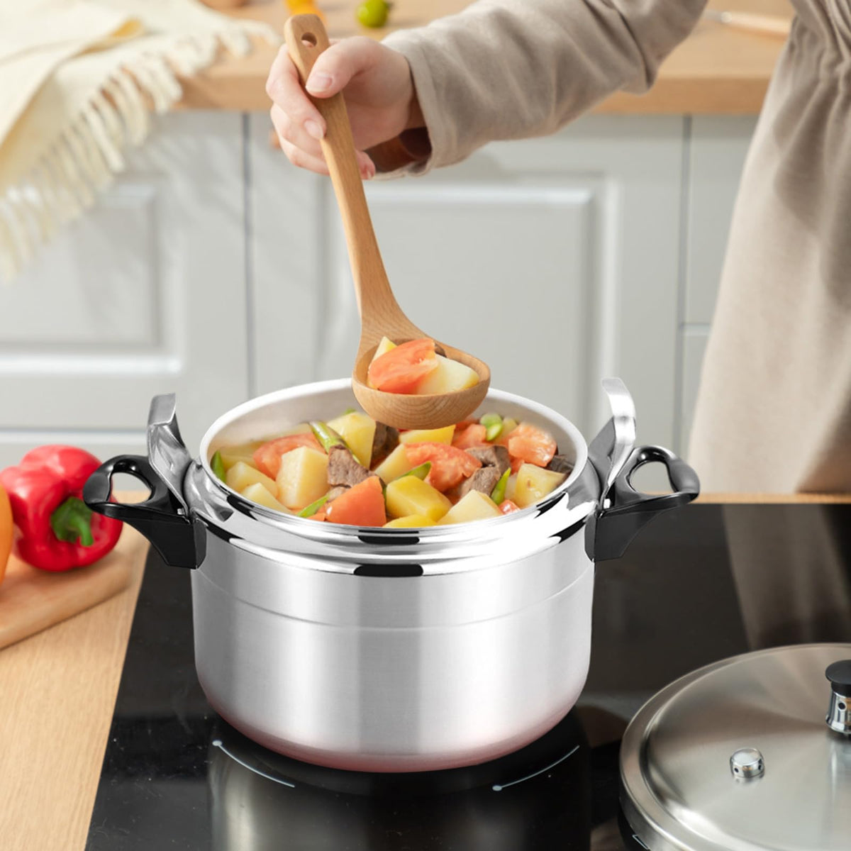 3L Stainless Steel Aluminum Mini Pressure Cooker G594