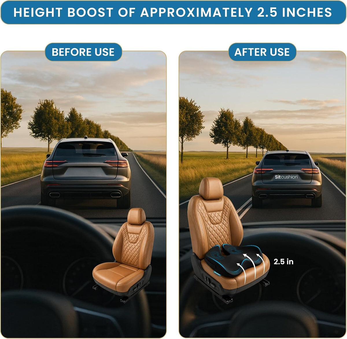 Car Seat Cushion and Seat Pad S84442