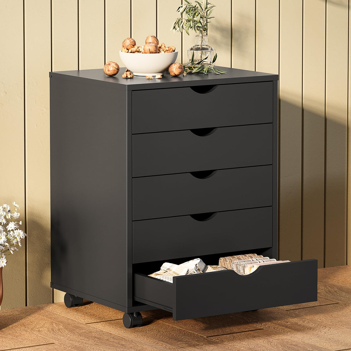 5 Drawer Wooden Dresser U27058