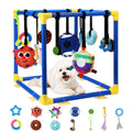 12 Toys Puppy Play Gym with Squeaky Toys U4961