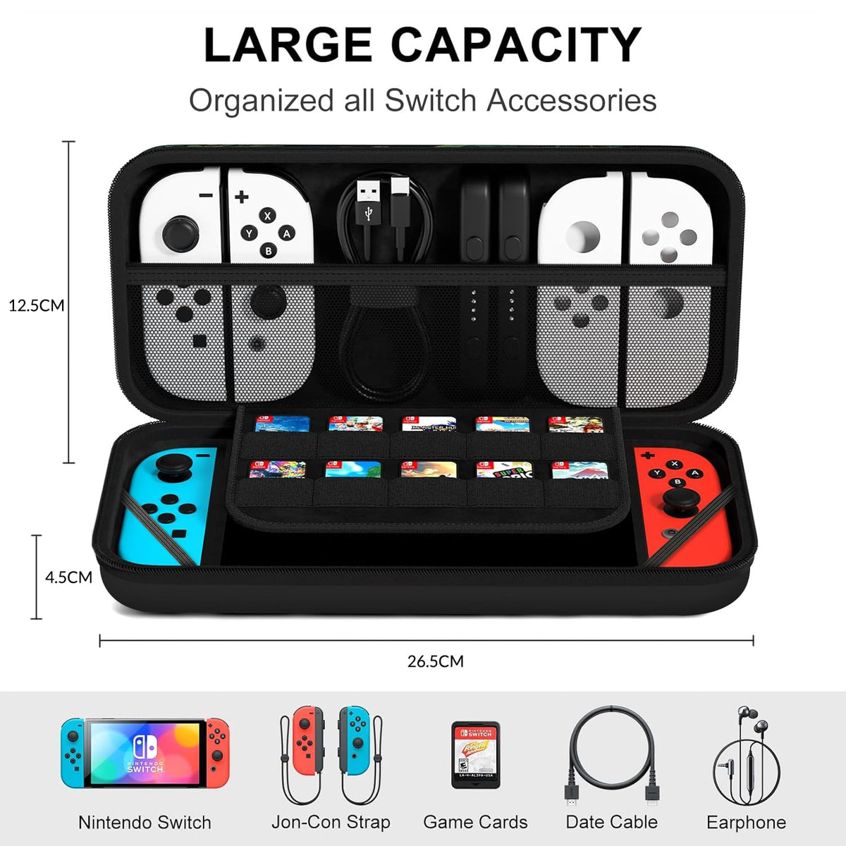 Carrying Case for Console & Accessories Q1316
