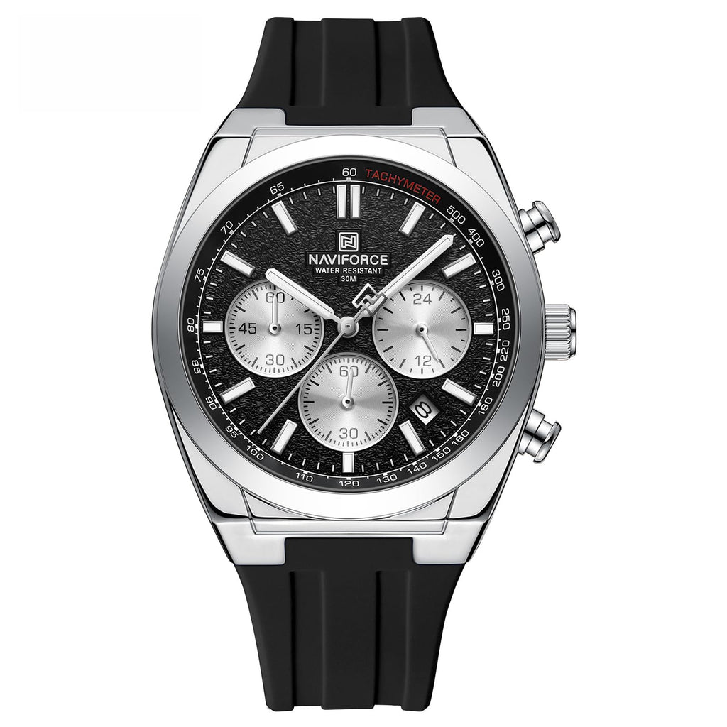 Multifunctional Chronograph Analog Quartz Waterproof Watch A837410