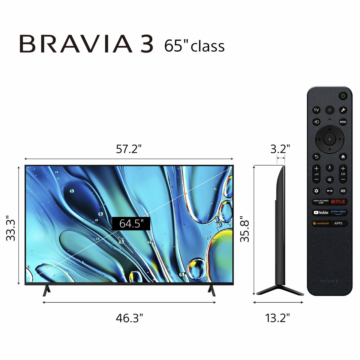 65 Inch LED 4K HDR Smart TV G35689