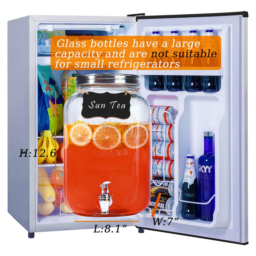 2 Gallon Drink Dispenser with Spigot and Fruit Infuser X7458