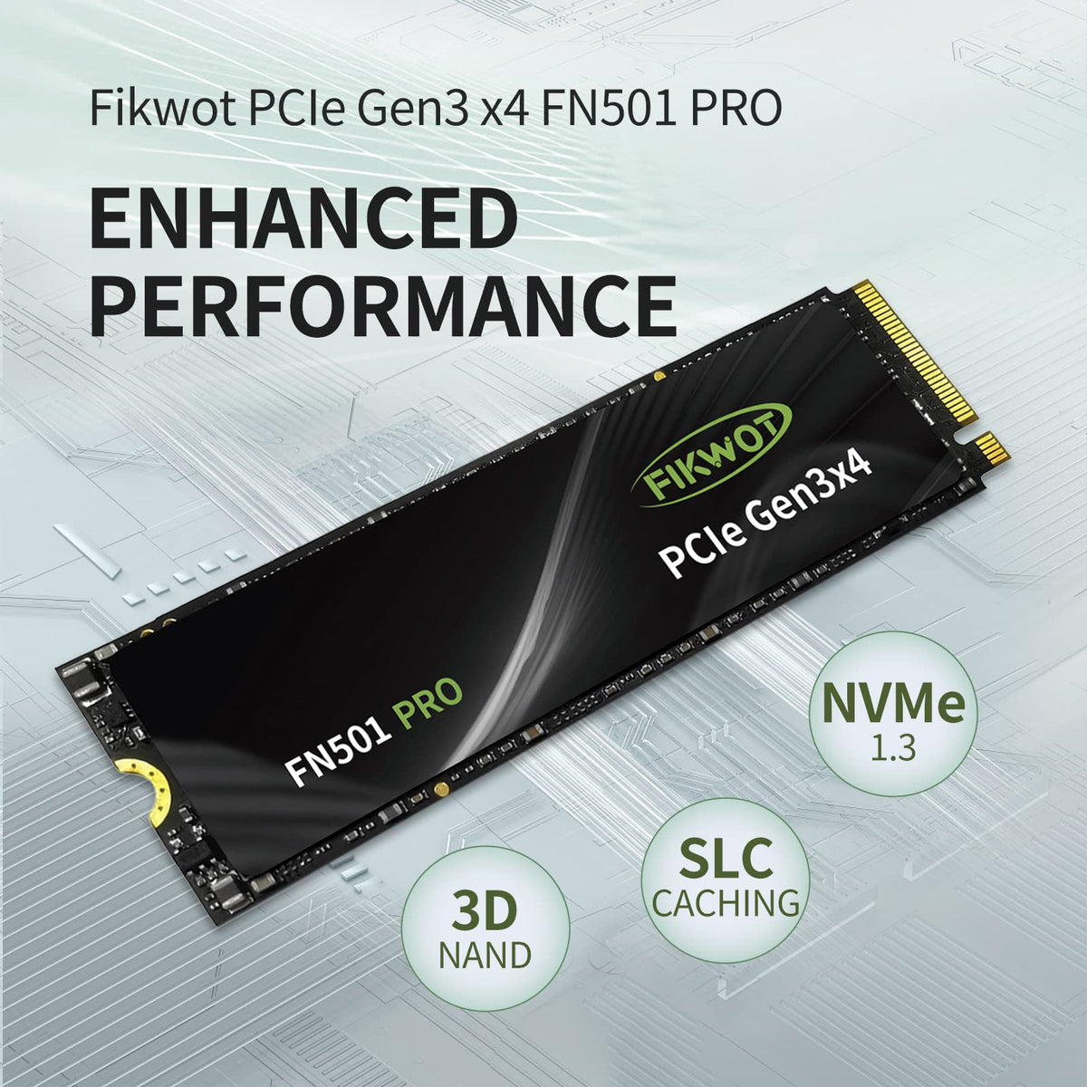 512GB NVMe M.2 2280 PCIe Gen3 x4 Internal Solid State Drive Y91833