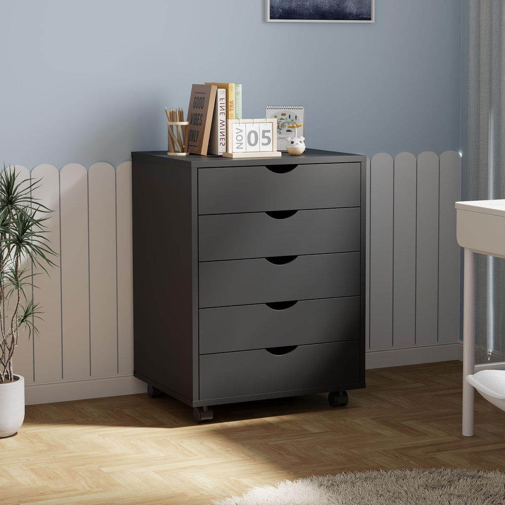 5 Drawer Wooden Dresser U27058