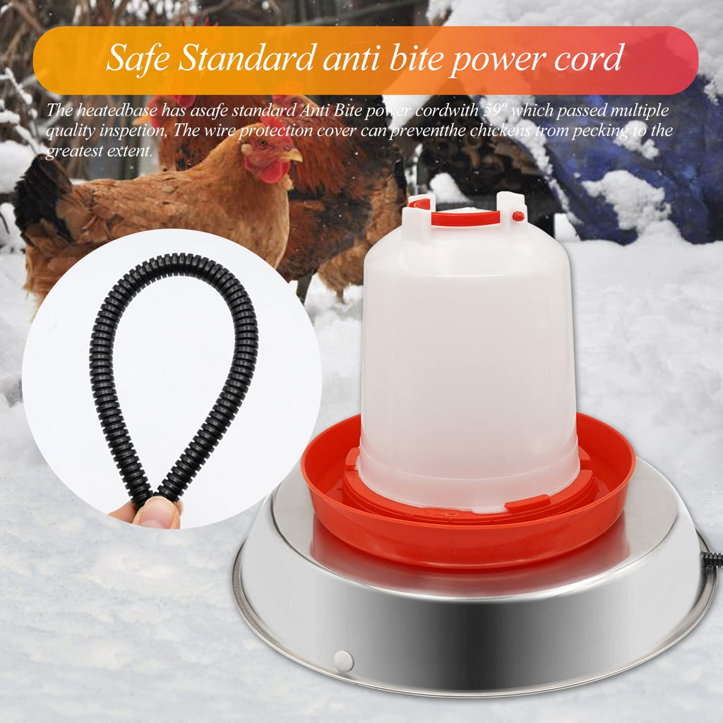 14 Inch Poultry Waterer Heater L151501