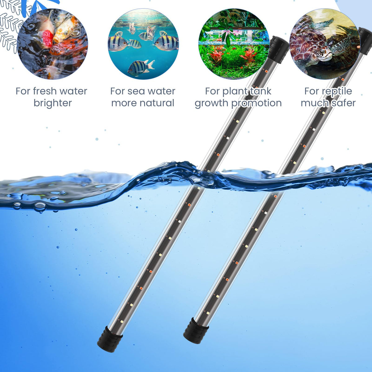 Aquarium Lid with LED Light 29 x 11.38 x 0.12 Inch G847