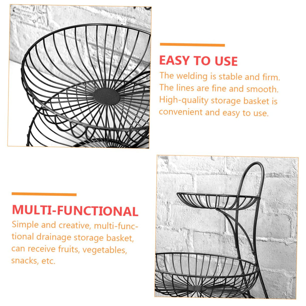 3-Tier Iron Basket B9014