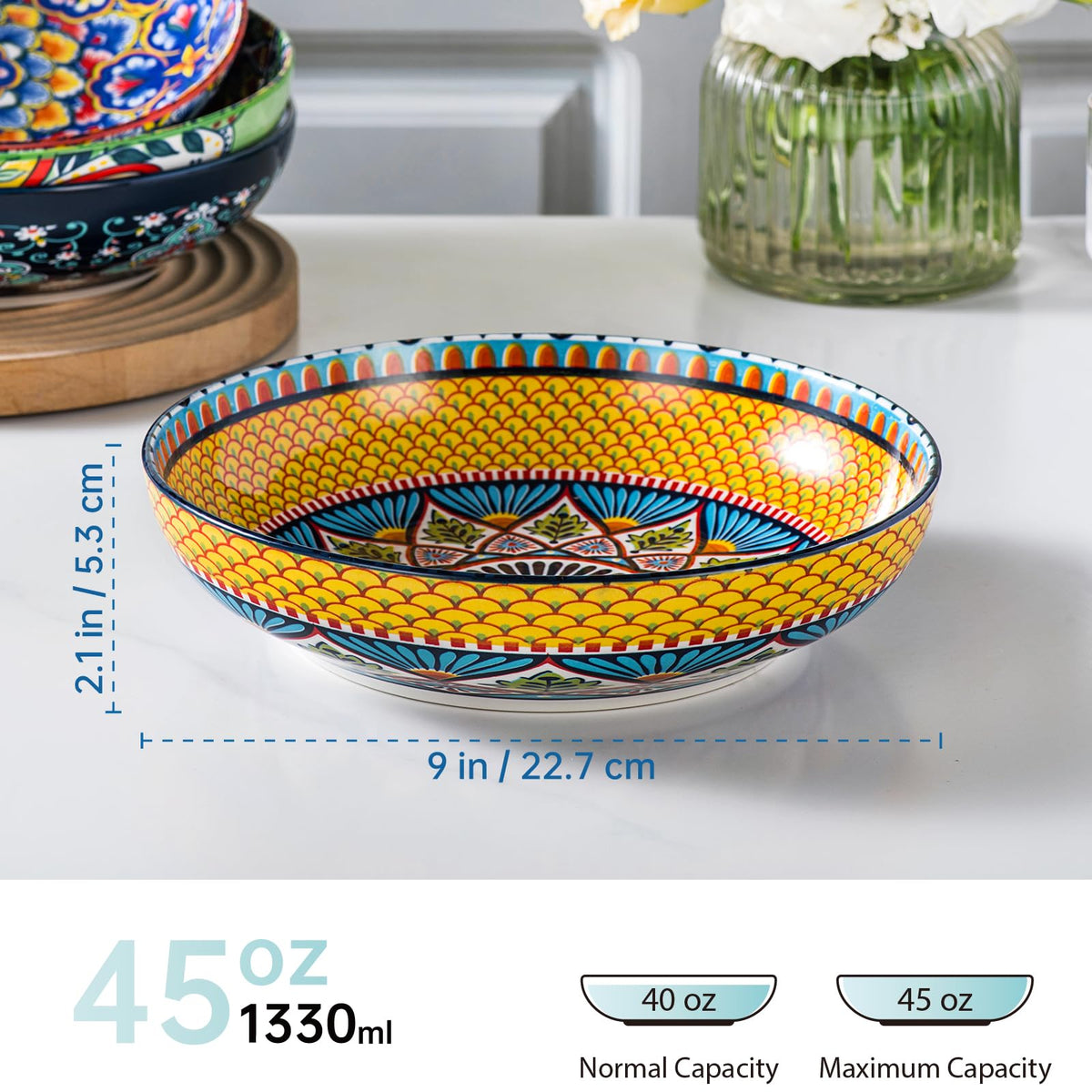 Ceramic Serving Bowls Set of 4 C95131