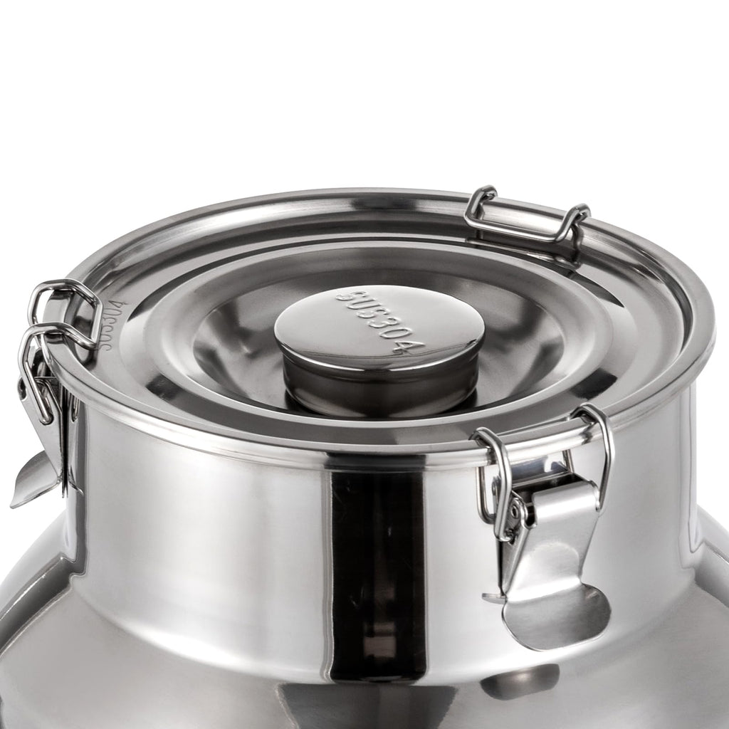 15L Stainless Steel Milk Can with Faucet L5541