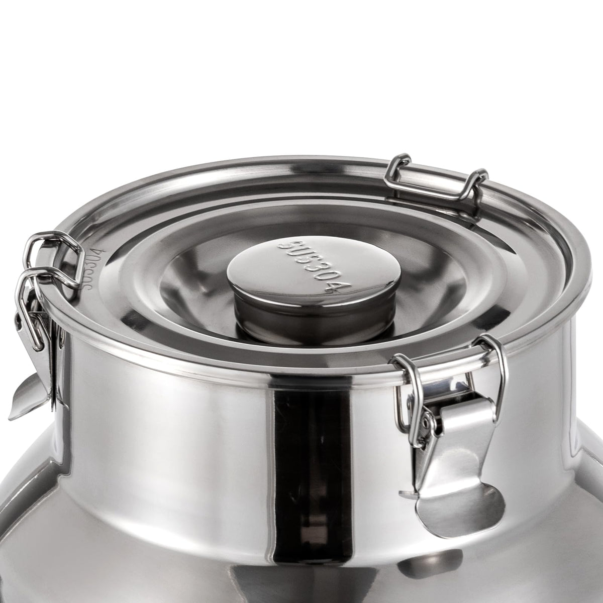 15L Stainless Steel Milk Can with Faucet L5541