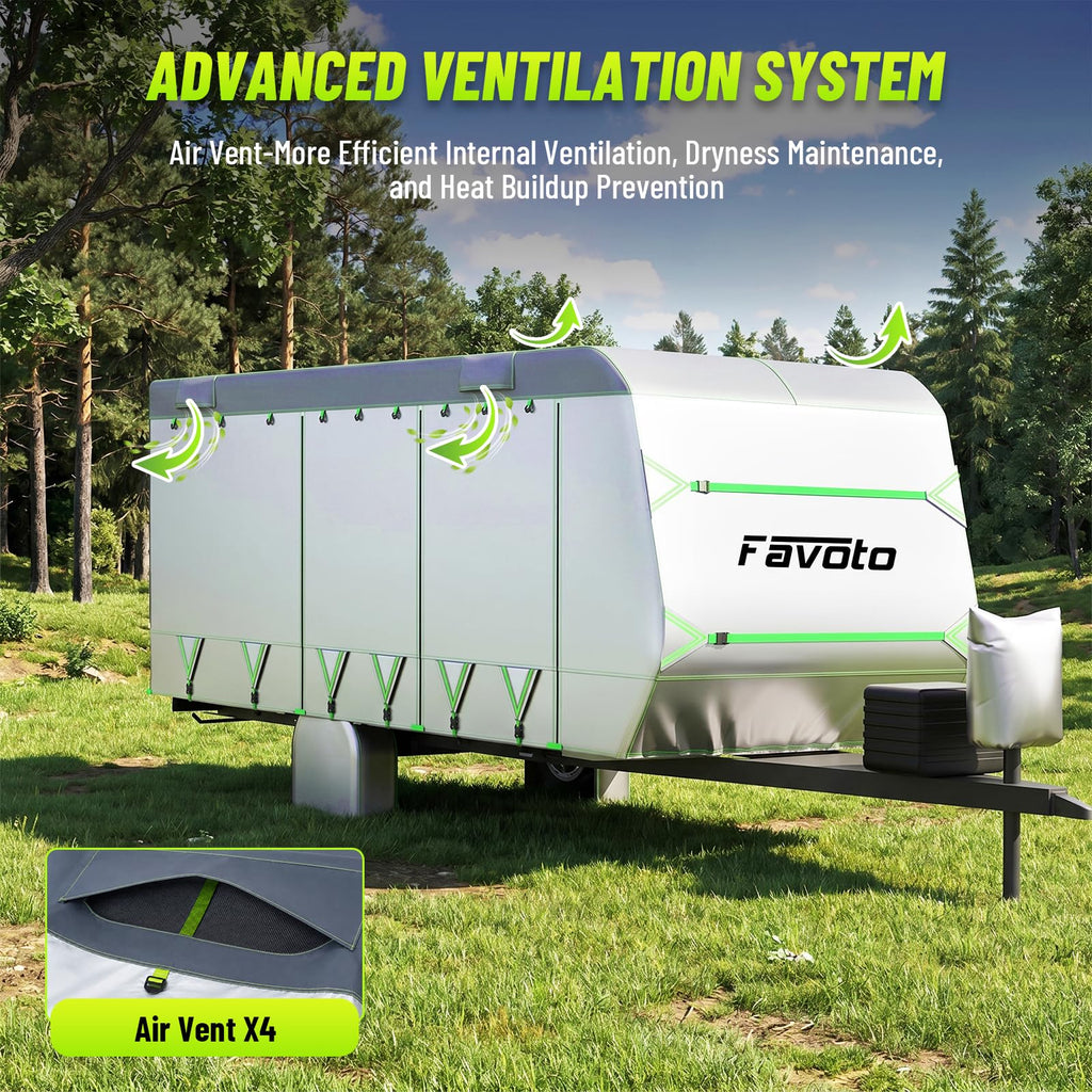22-24 ft Travel Trailer Cover V890338