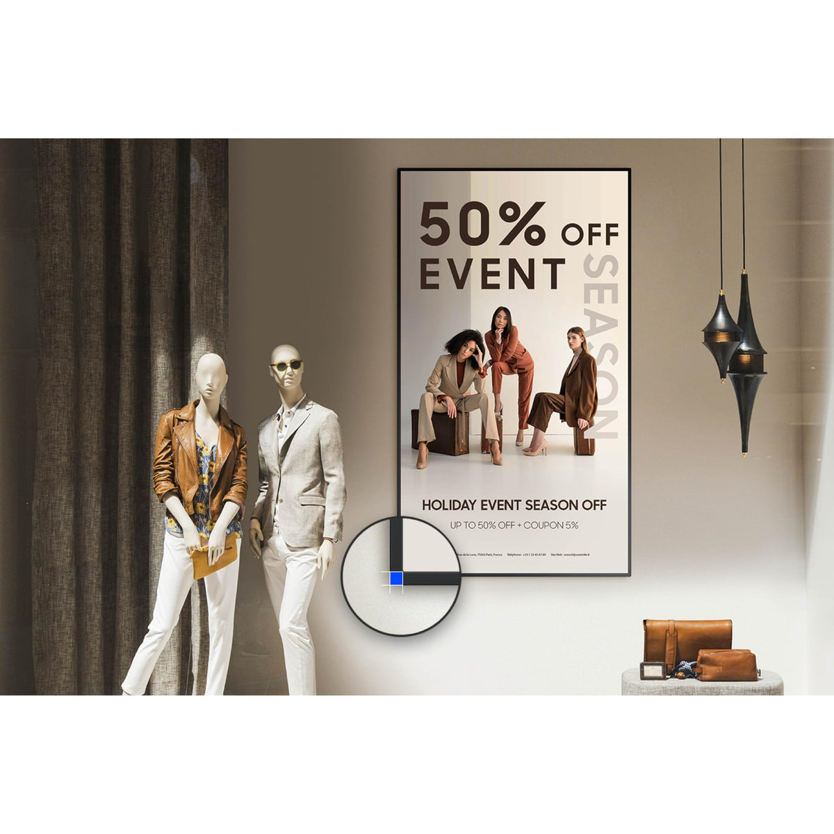 55" 4K Display O80350