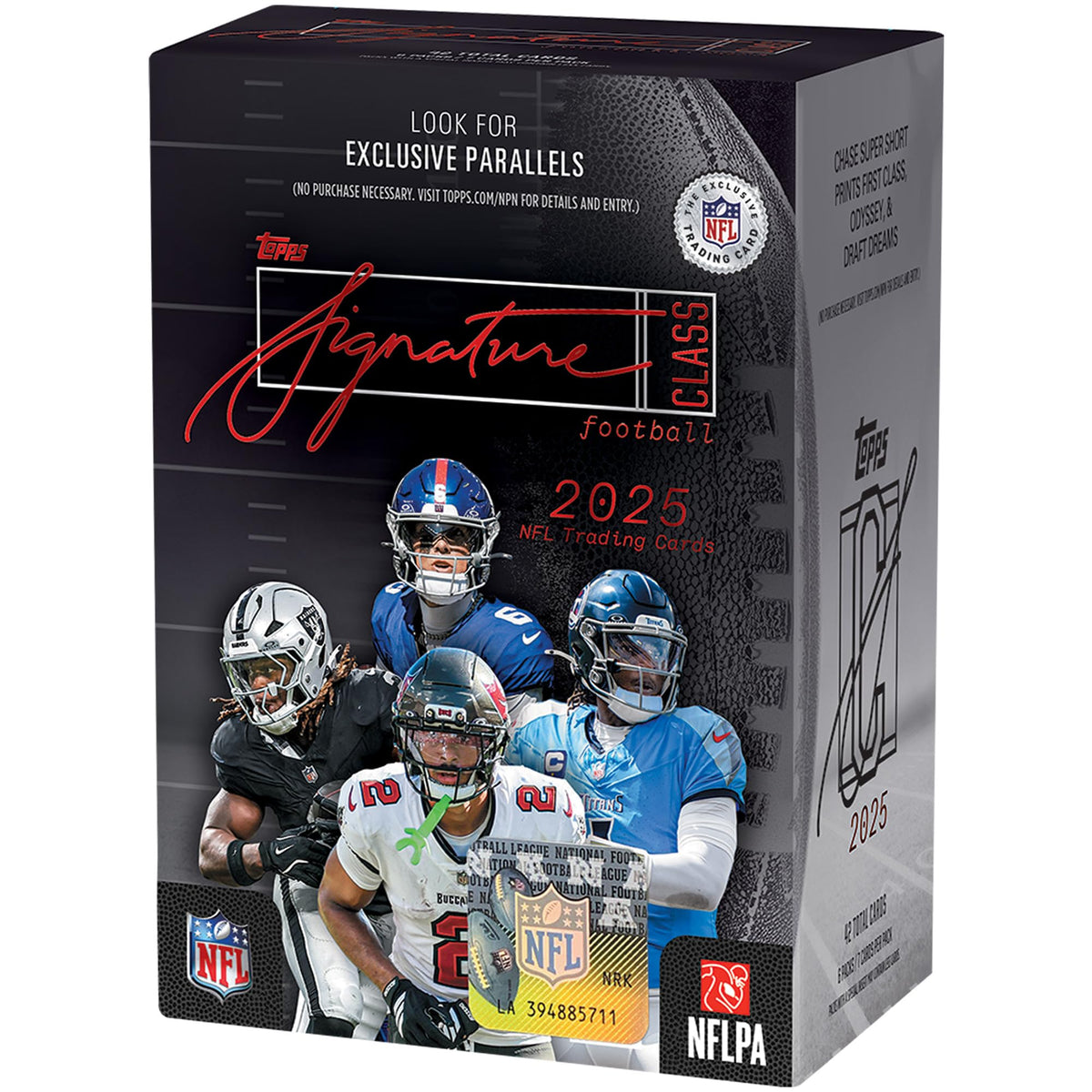 2025 Topps NFL Signature Class Football Value Box S5810