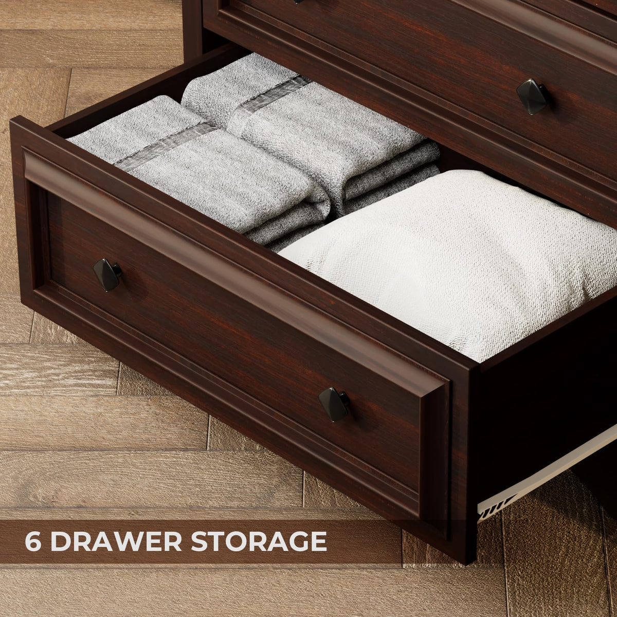 6 Drawer Cherry Dresser K84583