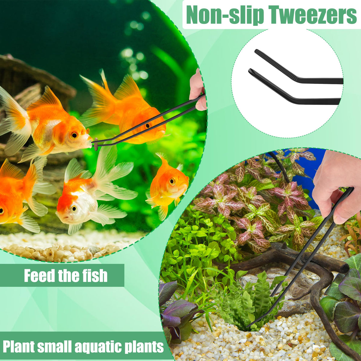 4 in 1 Stainless Steel Aquarium Aquascape Tools Kit W8179