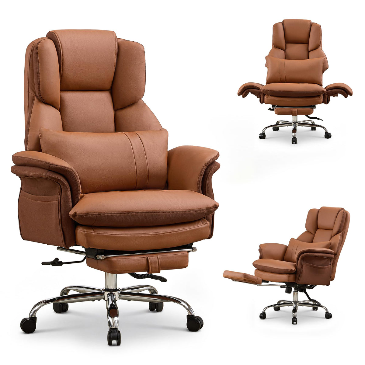Criss Cross Legged Office Chair with Flip Armrests J617