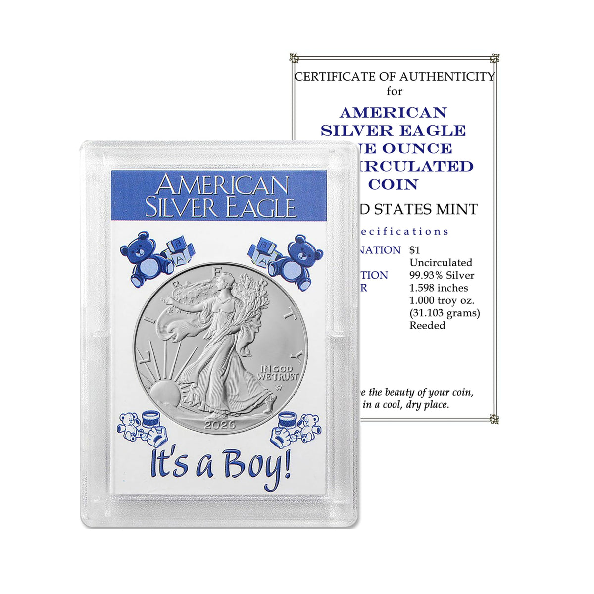 2026 U.S. Silver Eagle 1 oz Brilliant Uncirculated H235640