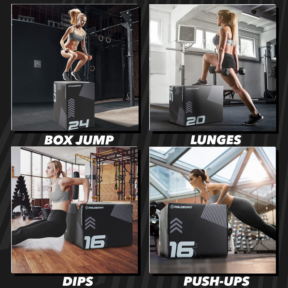 3-in-1 Foam Plyo Box B38348