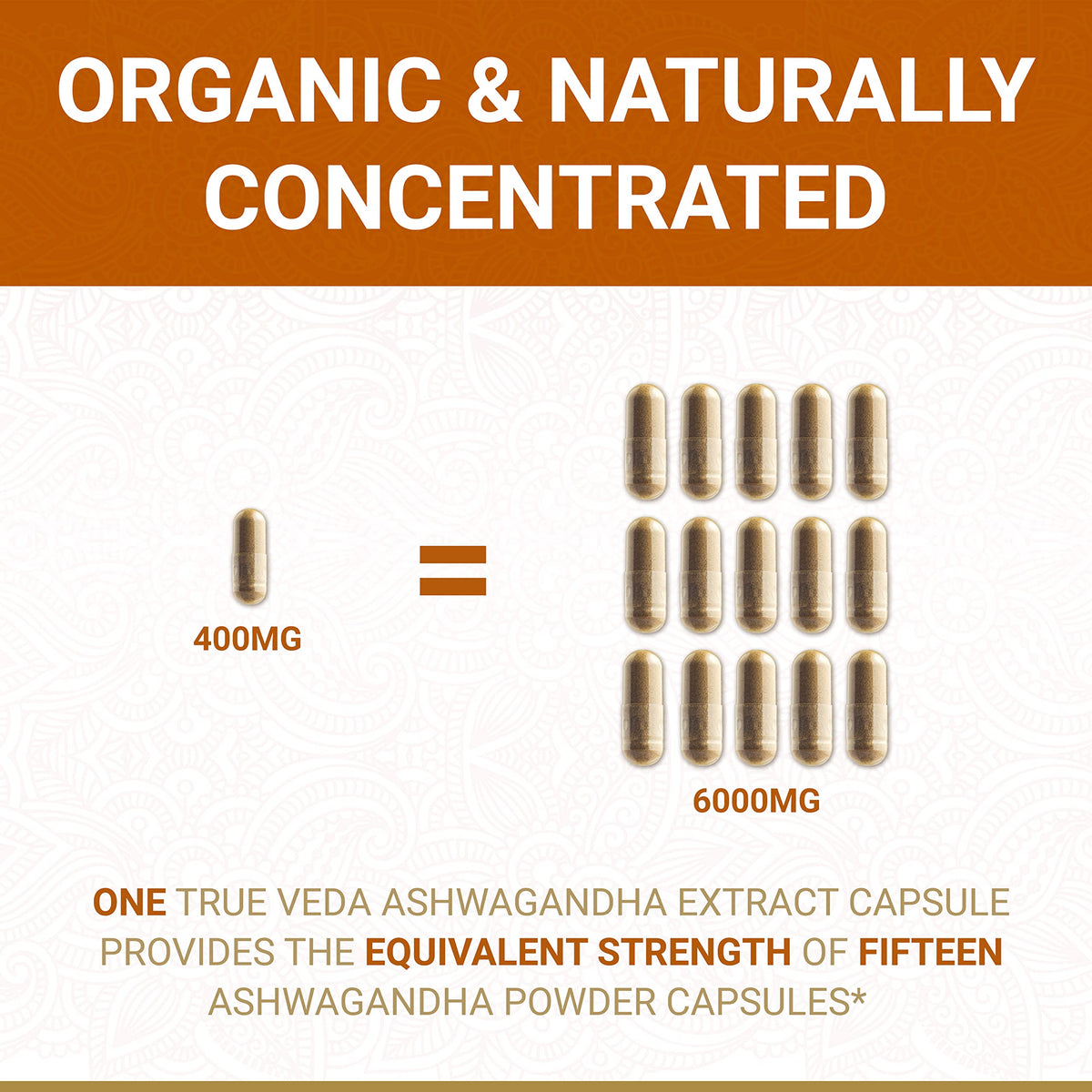 Organic Ashwagandha Root Extract Capsules R720400