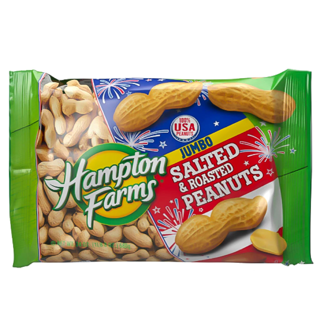 Roasted In-Shell Salted Peanuts 24 oz Bag K477