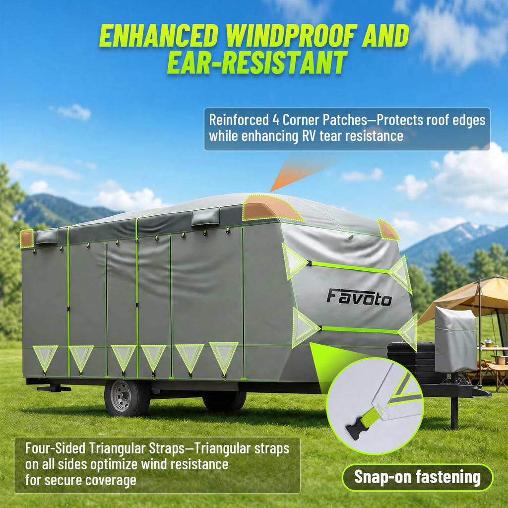 22-24 ft Travel Trailer Cover V890338