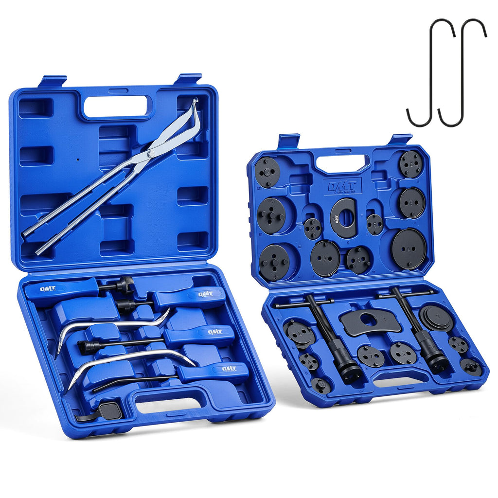 32pc Dual Brake Tool Kit with Caliper Compressor and Drum Brake Set W21309
