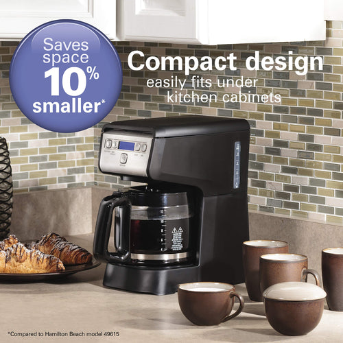 12 Cup Compact Programmable Drip Coffee Maker J5942